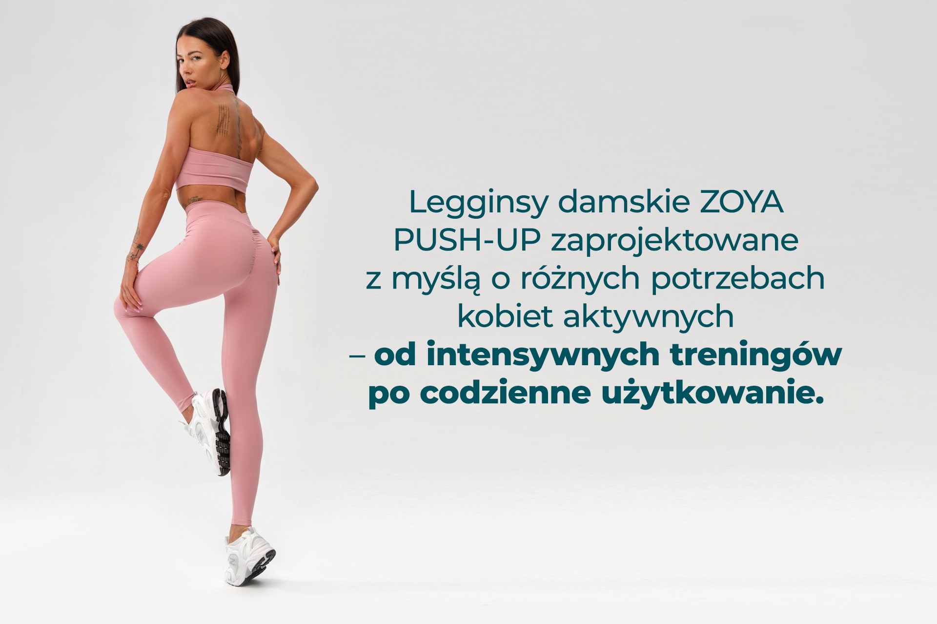 legginsy damskie push up